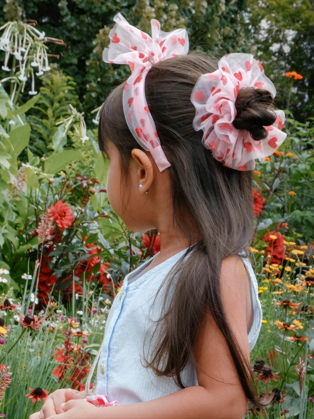 Sweet Hearts Tulle Headband-Hårpynt-Rockahula-Aandahls