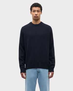 Isak Knit Sweater 15010-Genser-Samsøe Samsøe-Aandahls