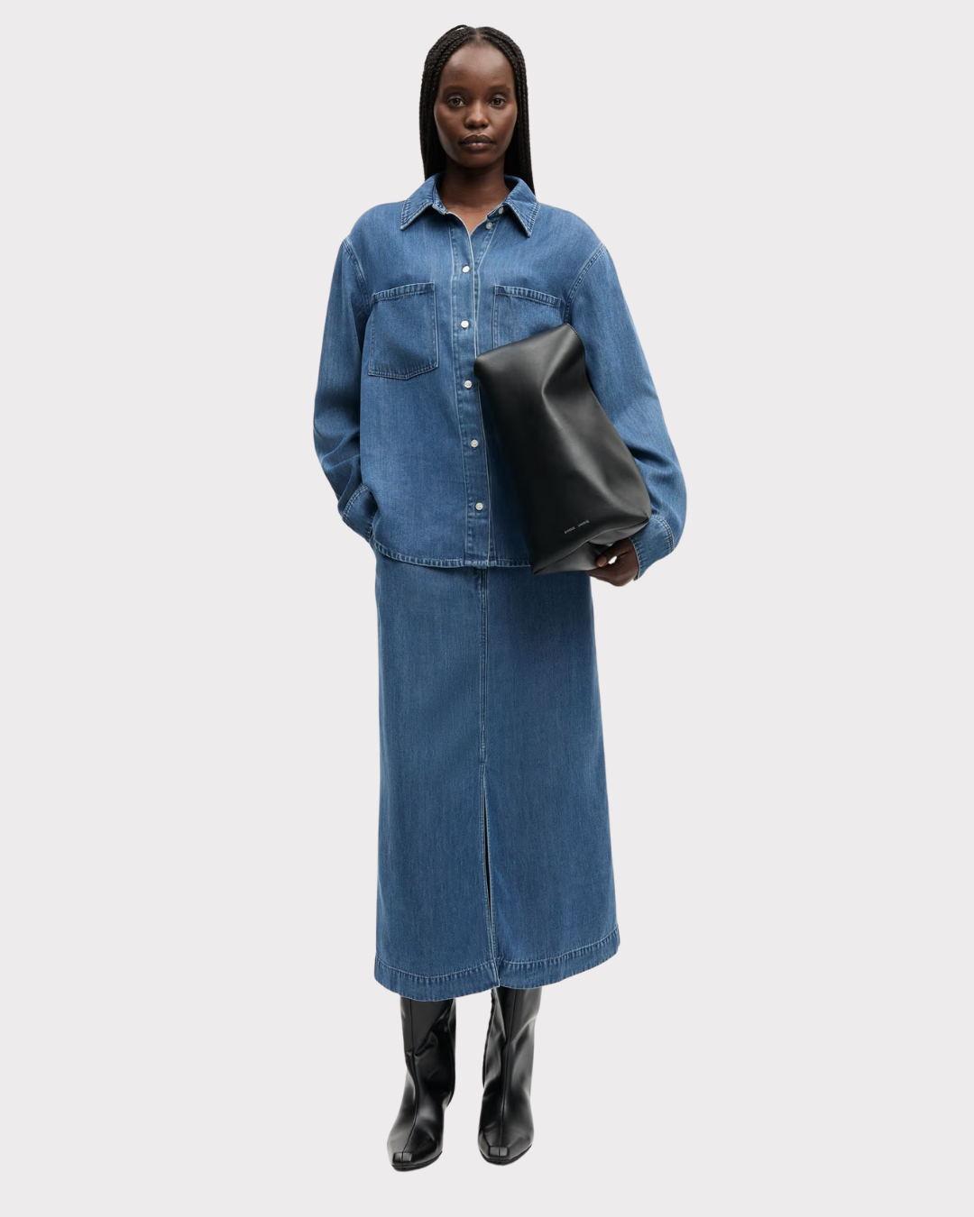 Satove Skirt 15645-Skjørt-Samsøe Samsøe-Aandahls