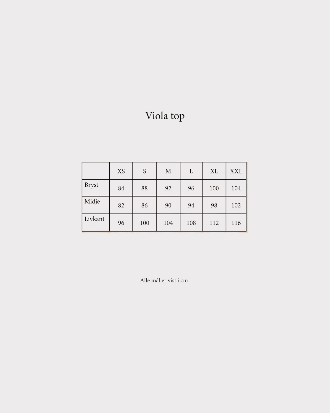 Viola top-Overdel-Secrets By B-Aandahls