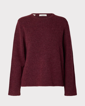 Lulu New Ls Knit O-Neck