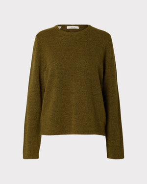 Lulu New Ls Knit O-Neck