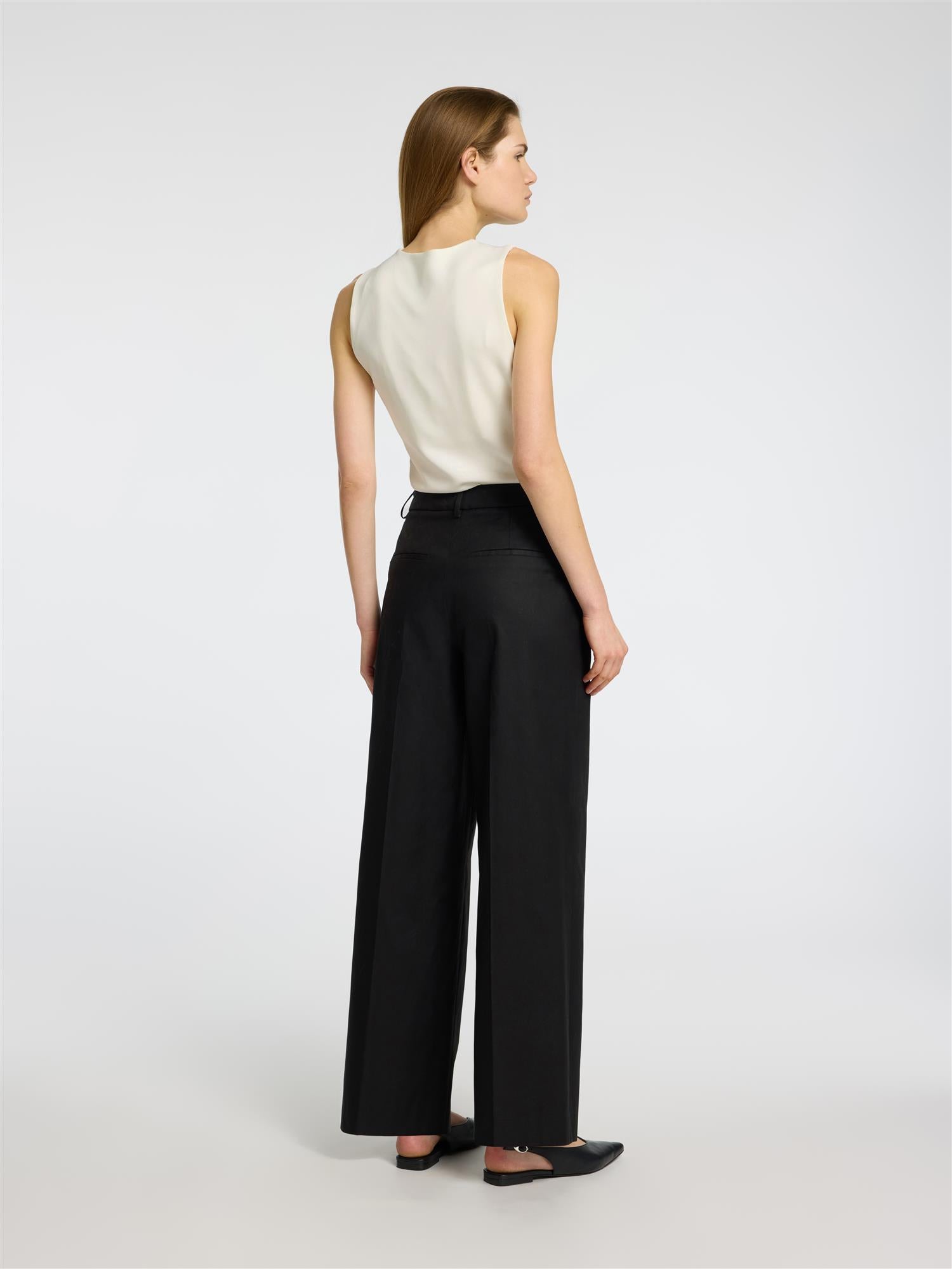 SFLTenny sl v - neck top-Topper-Selected Femme-Aandahls