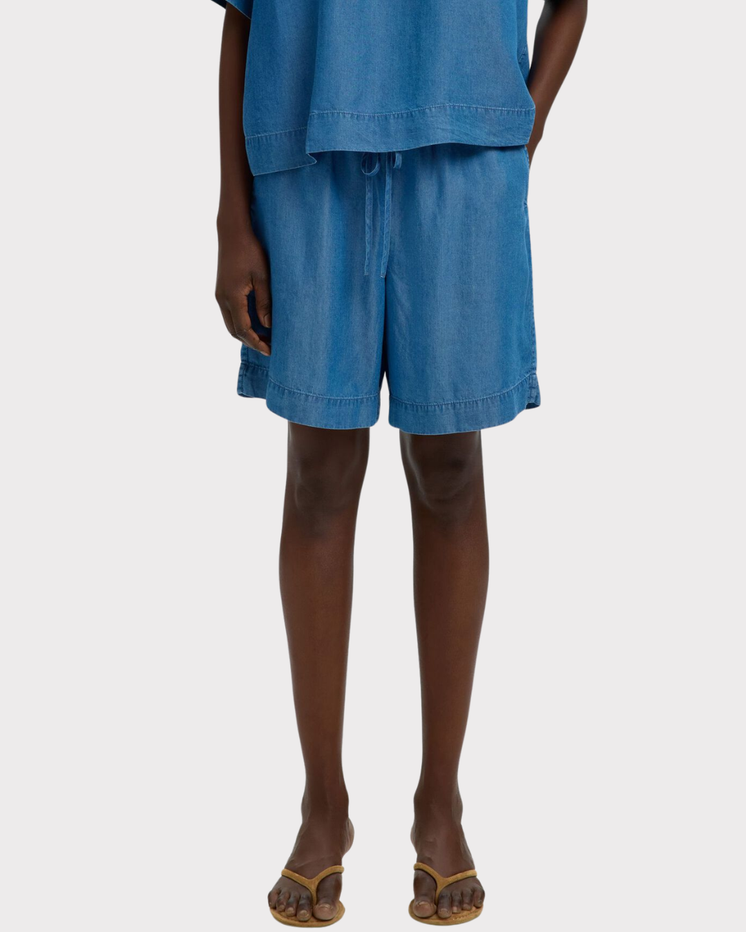 Slfjanna Mw Elastic String Shorts B