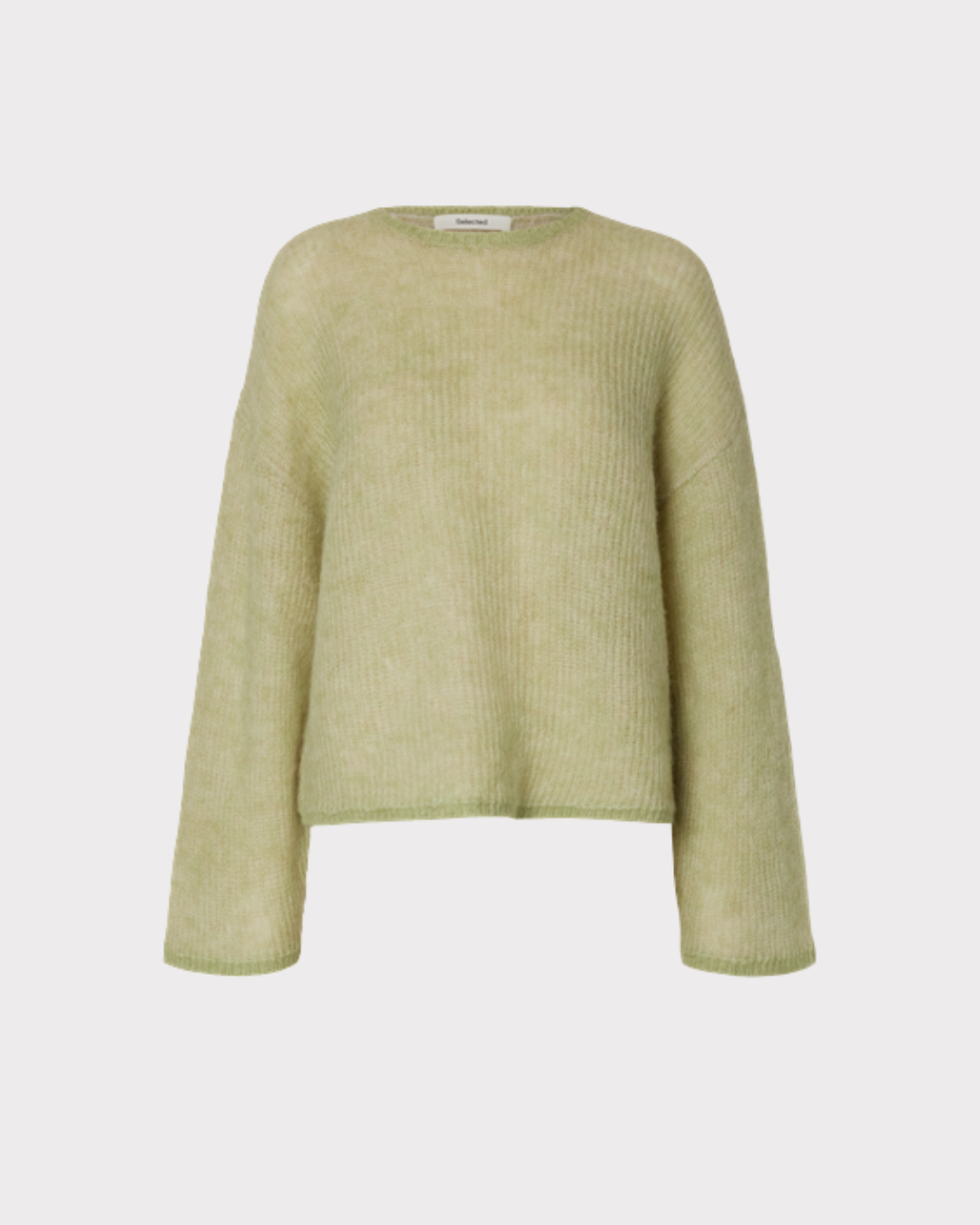 Slflulu Loose Ls Knit O-Neck