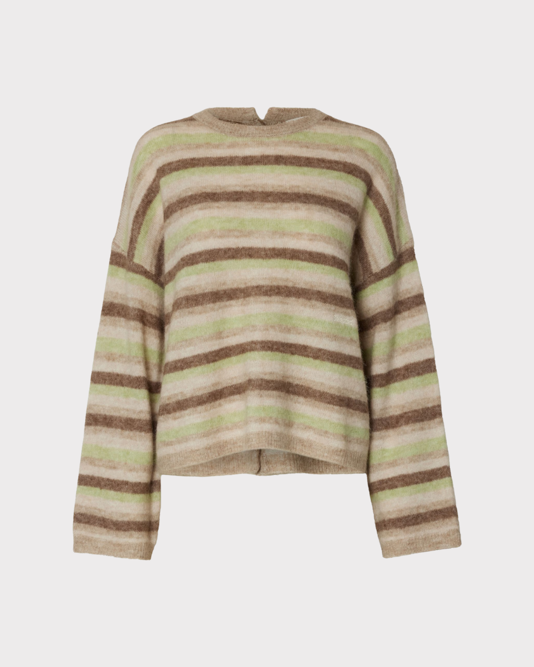 Slflulu Ls Knit Button O-Neck-Genser-Selected Femme-Aandahls