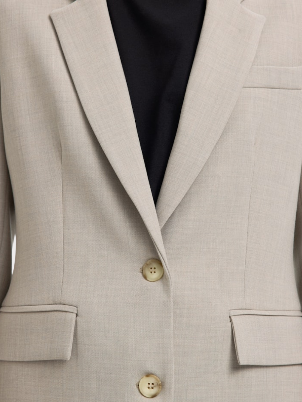 SLFRITA LS CLASSIC BLAZER MEL NOOS-Blazer-Selected Femme-Aandahls