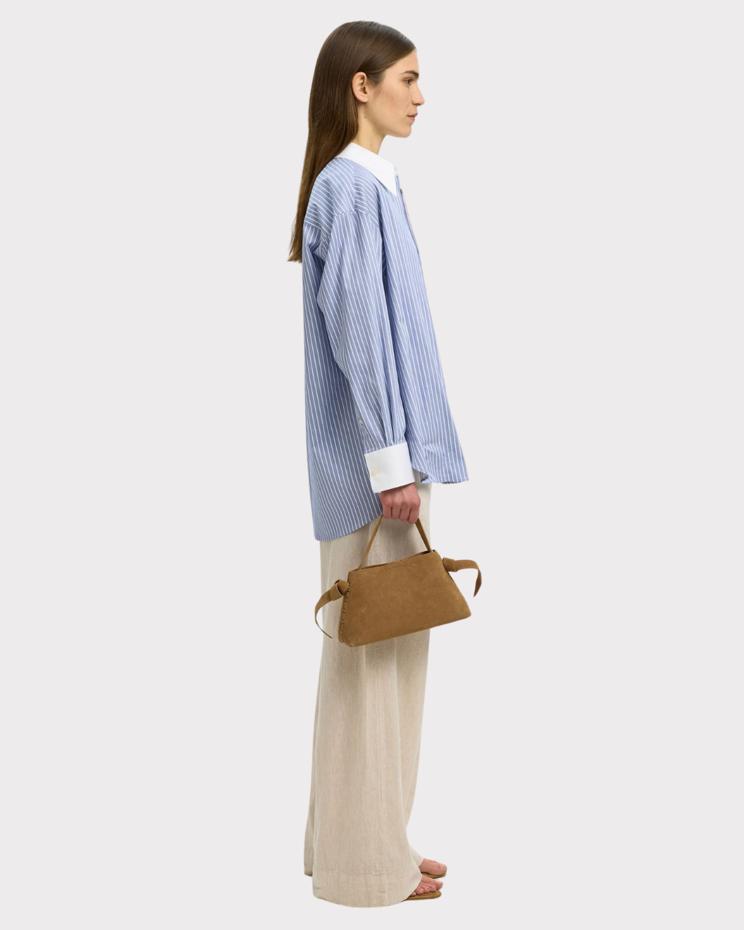 Slfstella Mini Suede Bag-Tilbehør-Selected Femme-Aandahls