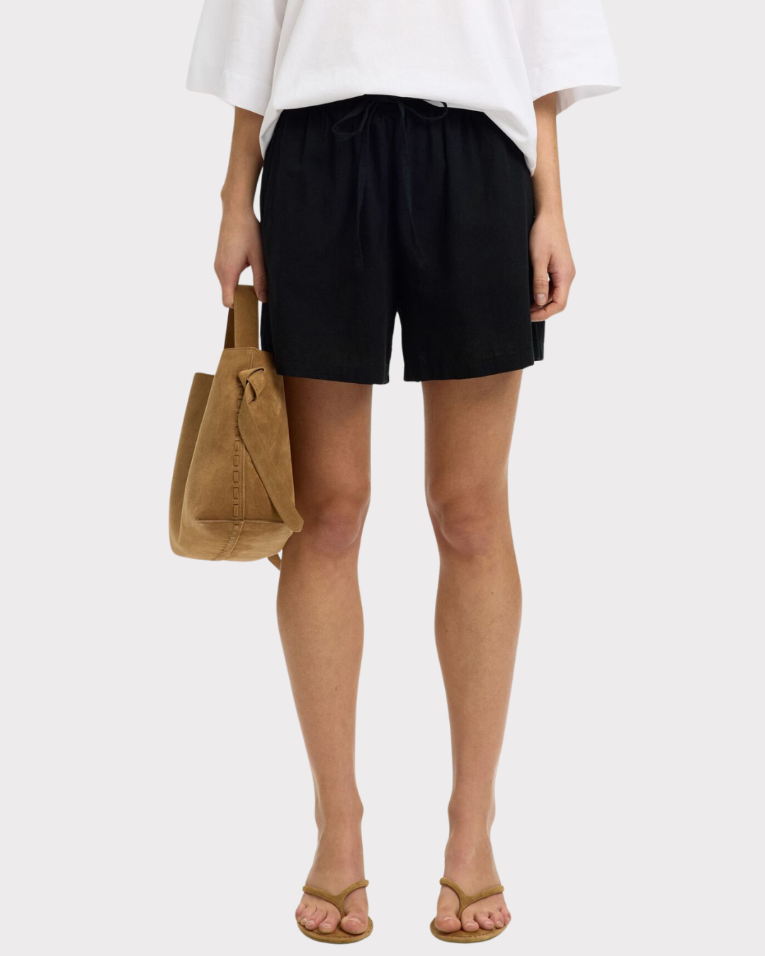 Slwluisa-Linnie Linen Blend Shorts Noos