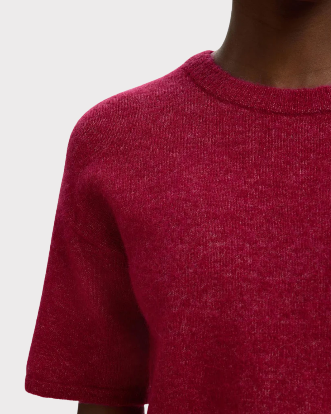 Slwlulu 2/4 Knit O-Neck Noos-Genser-Selected Femme-Aandahls