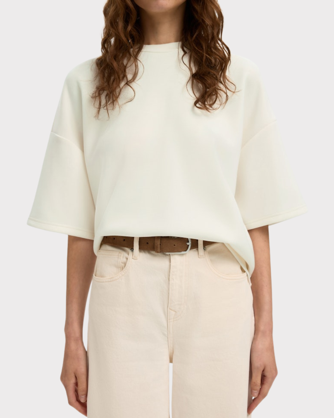 Slwoversized Tenny Tee Noos-T-shirt-Selected Femme-Aandahls