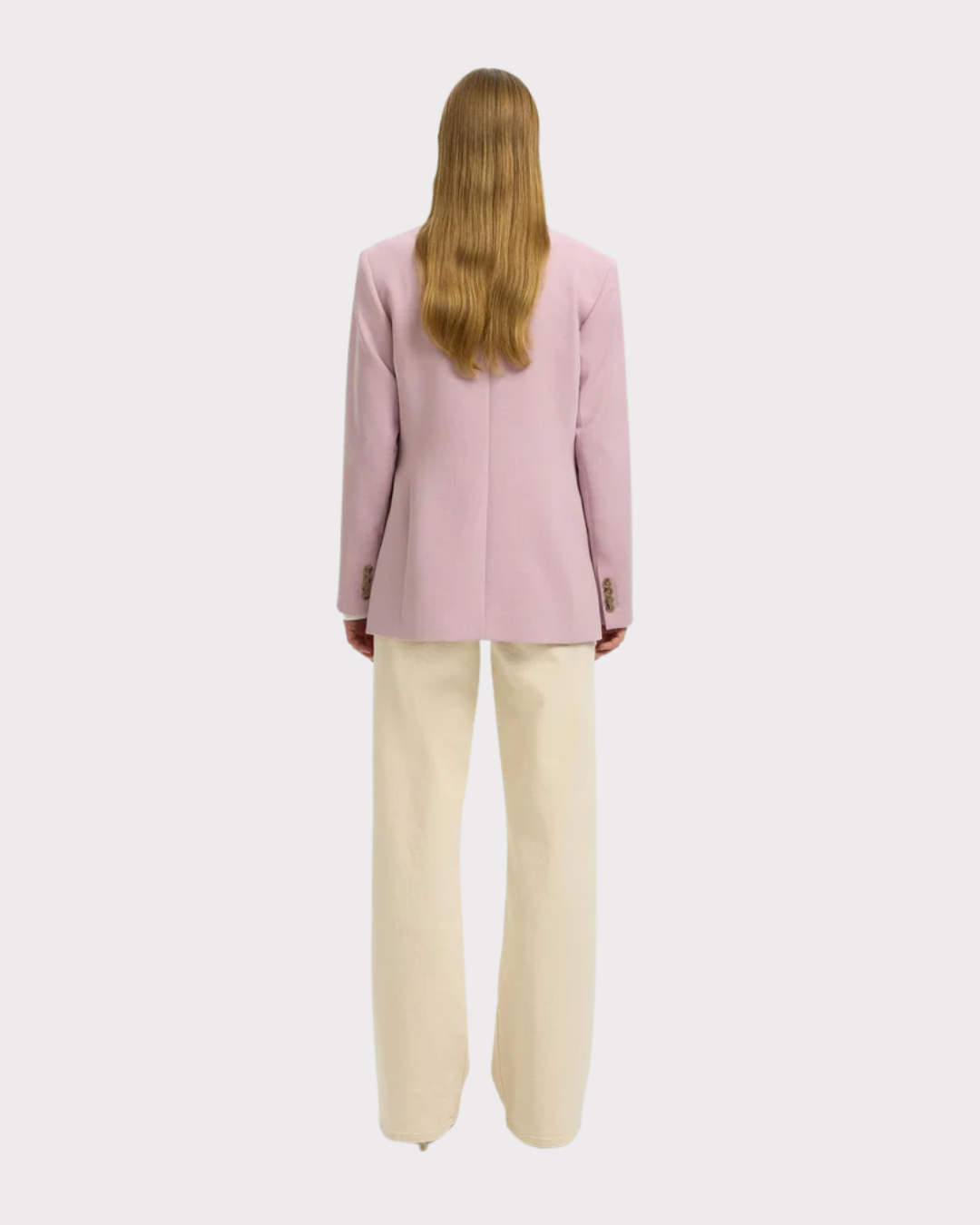 Slwrita Ls Classic Blazer Mel Noos-Blazer-Selected Femme-Aandahls