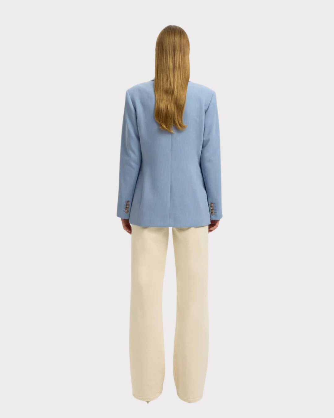 Slwrita Ls Classic Blazer Mel Noos-Dress-Selected Femme-Aandahls