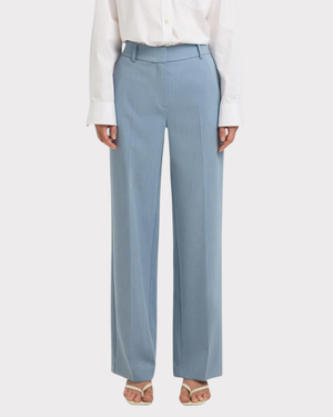 Slwrita Mw Wide Pant Mel Noos-Bukse-Selected Femme-Aandahls