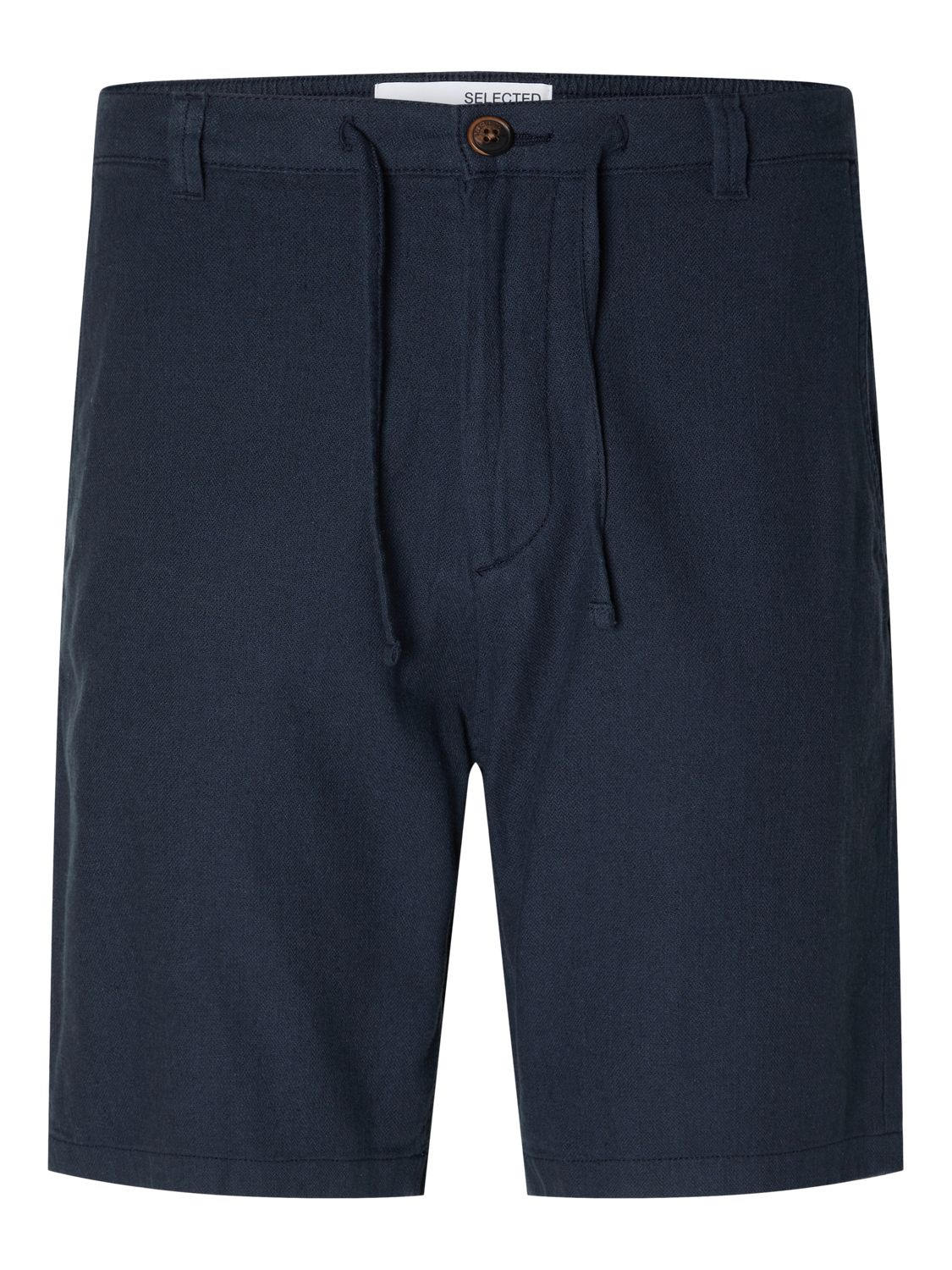 Regular-Brody Linen Shorts Noos-Shorts-Selected Homme-Aandahls