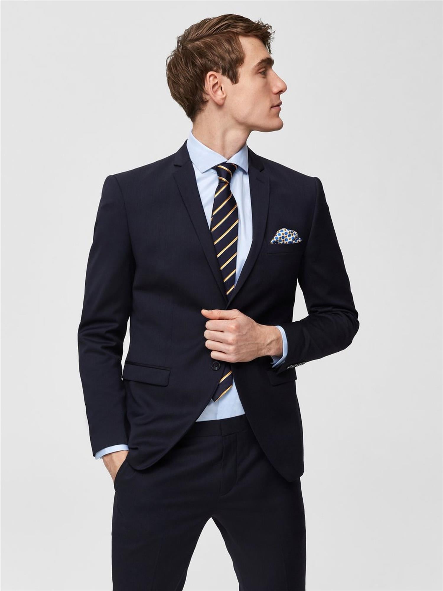 Slim mylobill jakke-Dress-Selected Homme-Aandahls