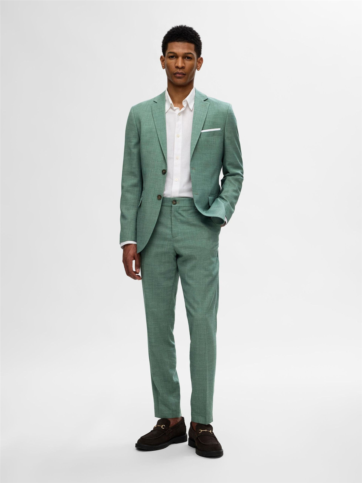SLIM OASIS LINEN PANTS-Bukser-Selected Homme-Aandahls