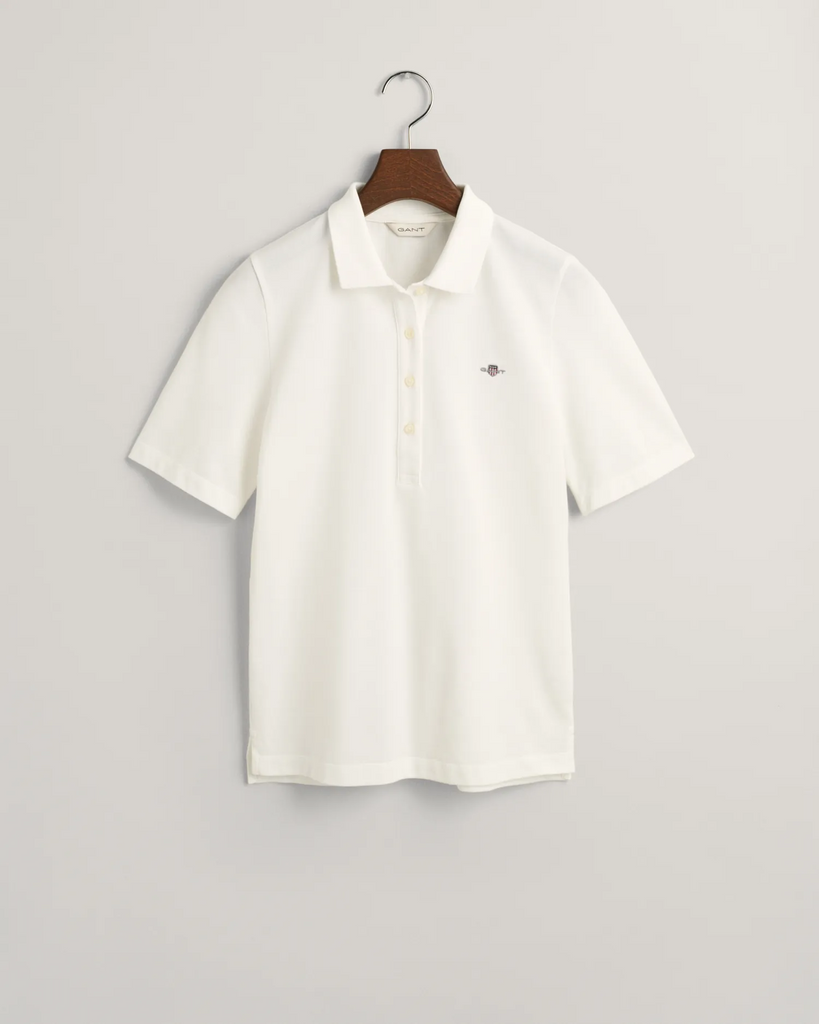 slim shield ss pique polo-T-shirt-Gant-Aandahls