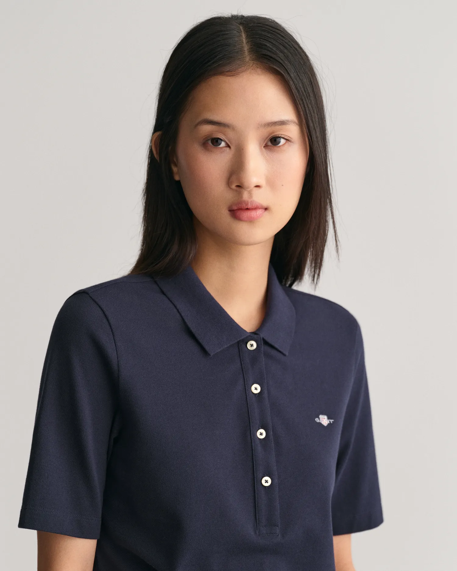 slim shield ss pique polo-T-shirt-Gant-Aandahls
