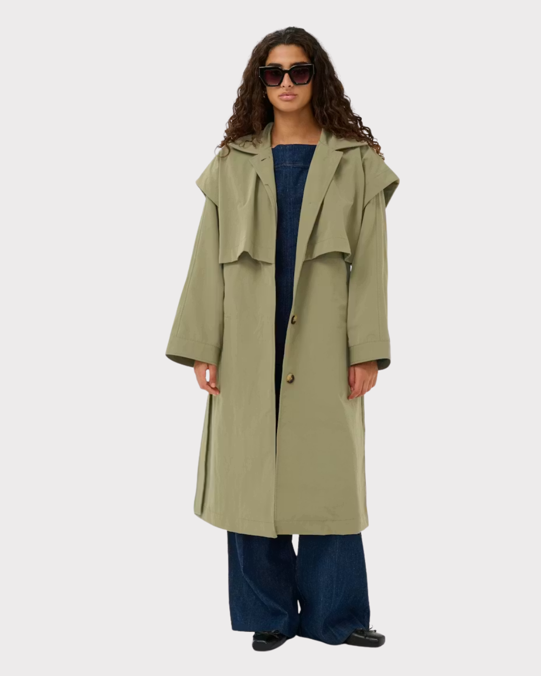 Slrowena Trench Coat-Yttertøy-Soaked in Luxury-Aandahls
