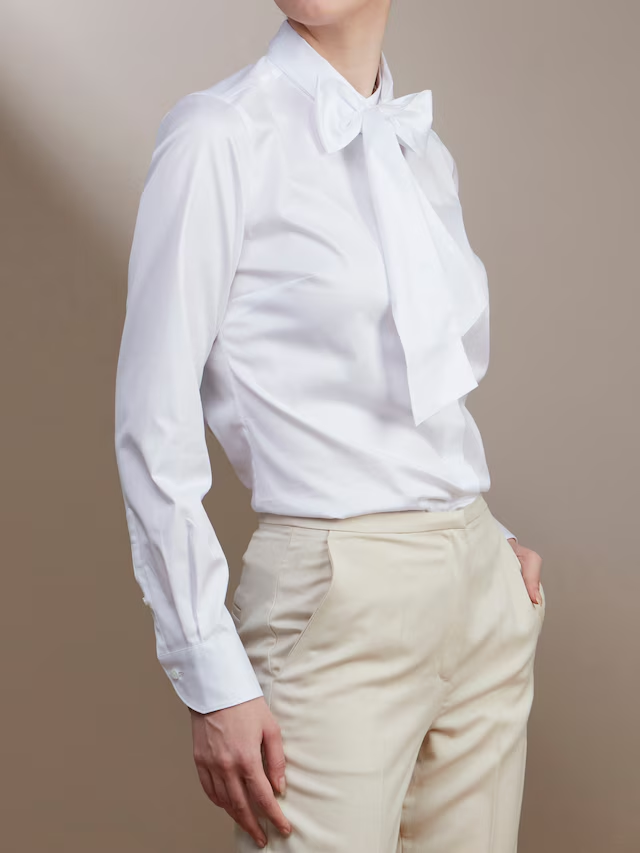 Dilba blouse bowtie flyfront-Skjorte-Stenstrøms-Aandahls