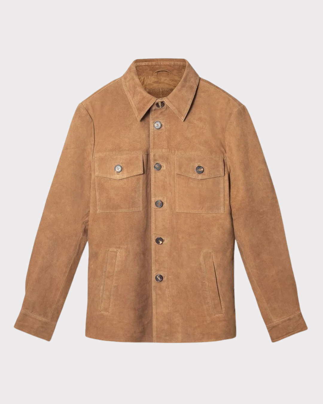 Suede Shirt Jacket