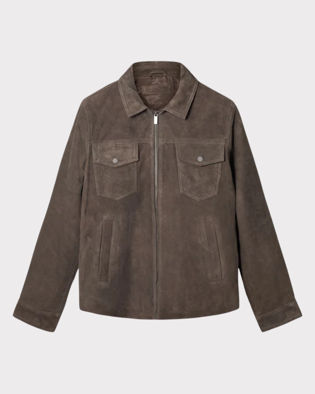 Suede Zip Jacket