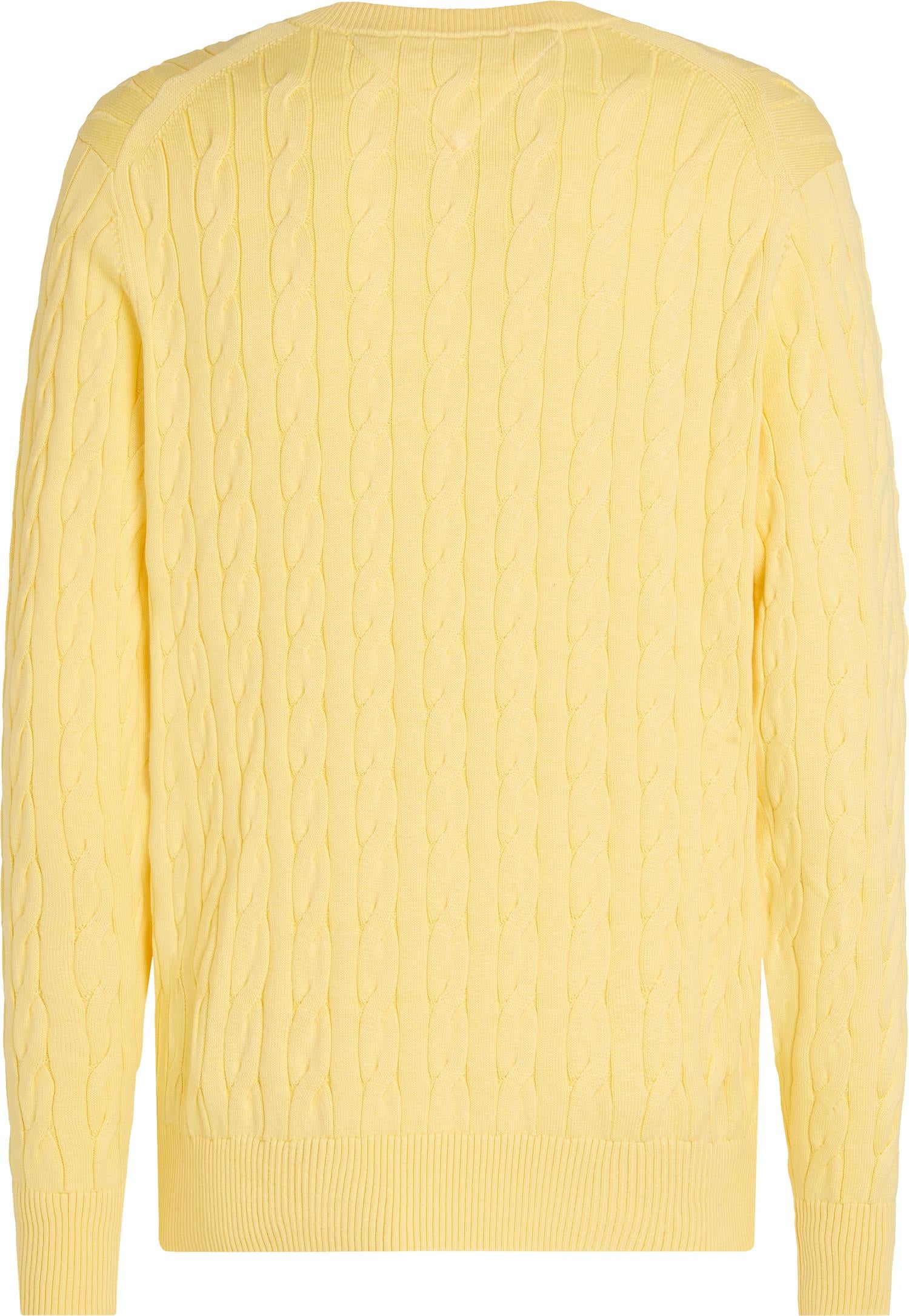 Classic cotton cable crew neck-Genser-Tommy Hilfiger-Aandahls
