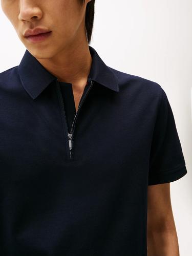 DC Performance zip polo-T-shirt-Tommy Hilfiger-Aandahls