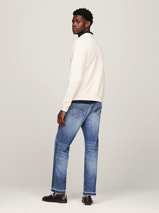 Hilfiger arched htr sweatshirt-Genser-Tommy Hilfiger-Aandahls