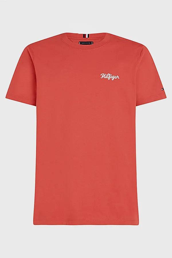 Hilfiger chainstitch tee-T-shirt-Tommy Hilfiger-Aandahls