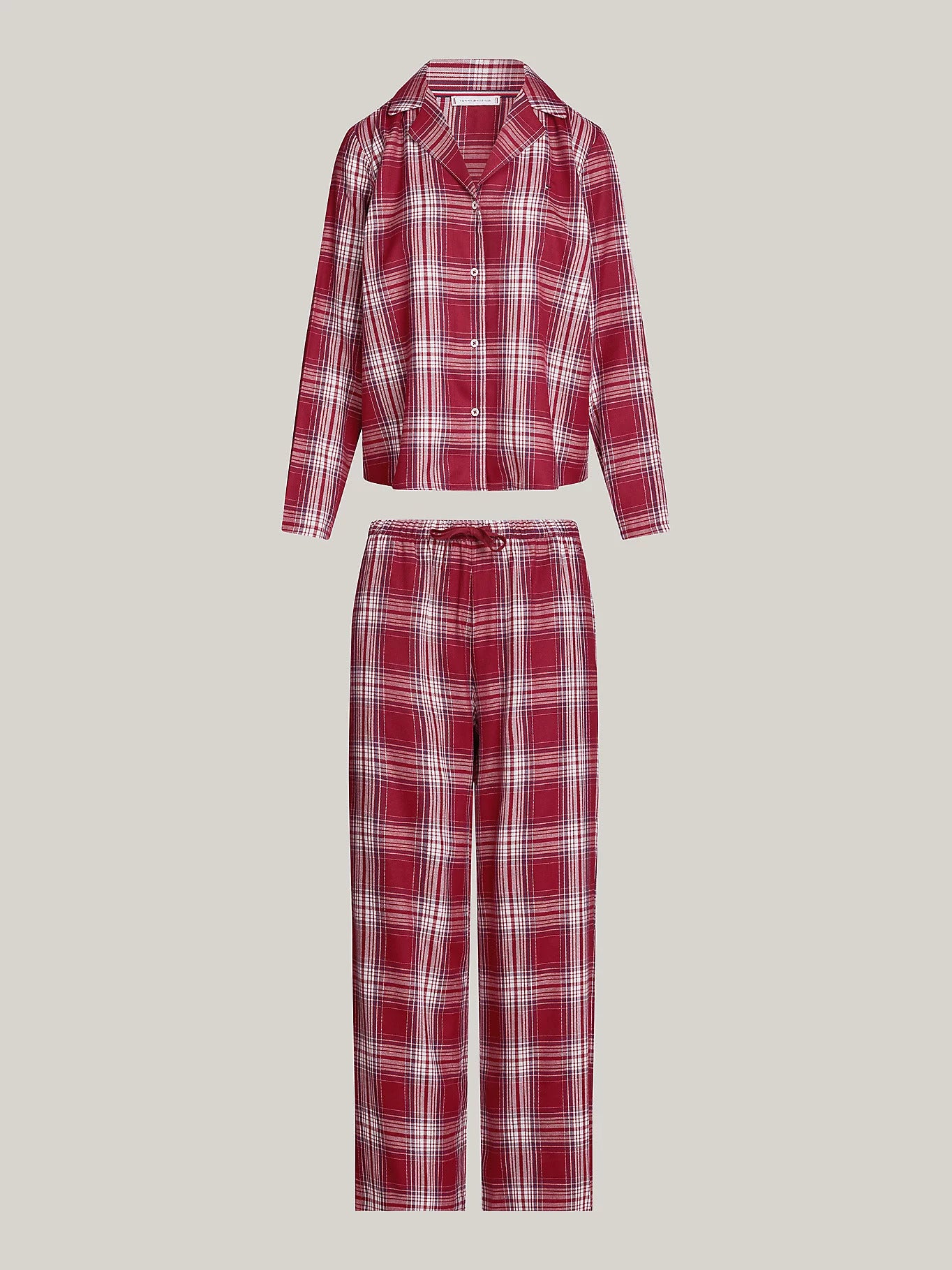 LS flnl shirt pj set-Nattøy-Tommy Hilfiger-Aandahls