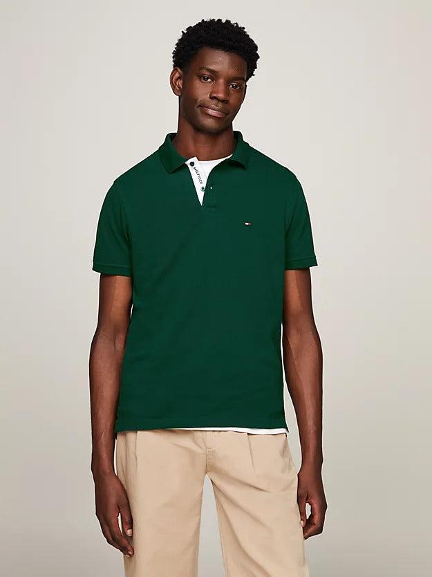 Monotype placket reg polo-T-shirt-Tommy Hilfiger-Aandahls