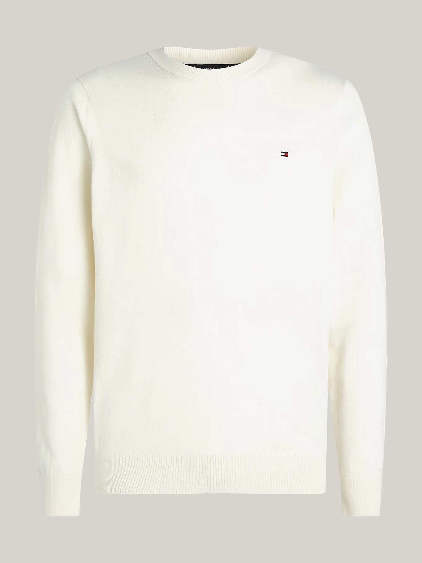 Pima org ctn cashmere crew-Genser-Tommy Hilfiger-Aandahls