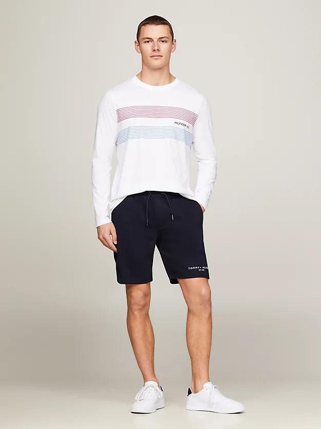 Small tommy logo sweatshort-Shorts-Tommy Hilfiger-Aandahls