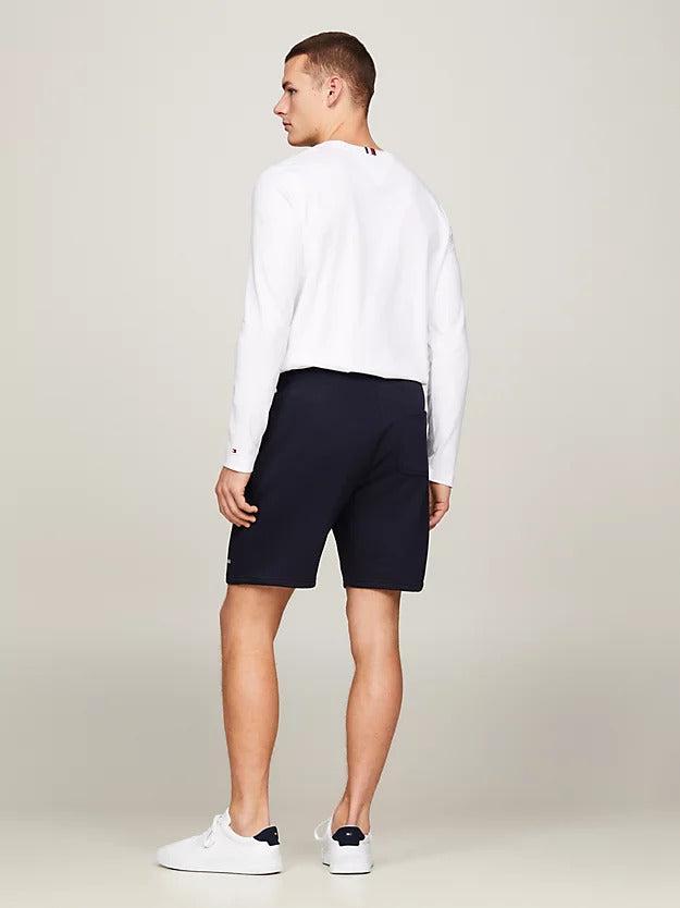 Small tommy logo sweatshort-Shorts-Tommy Hilfiger-Aandahls