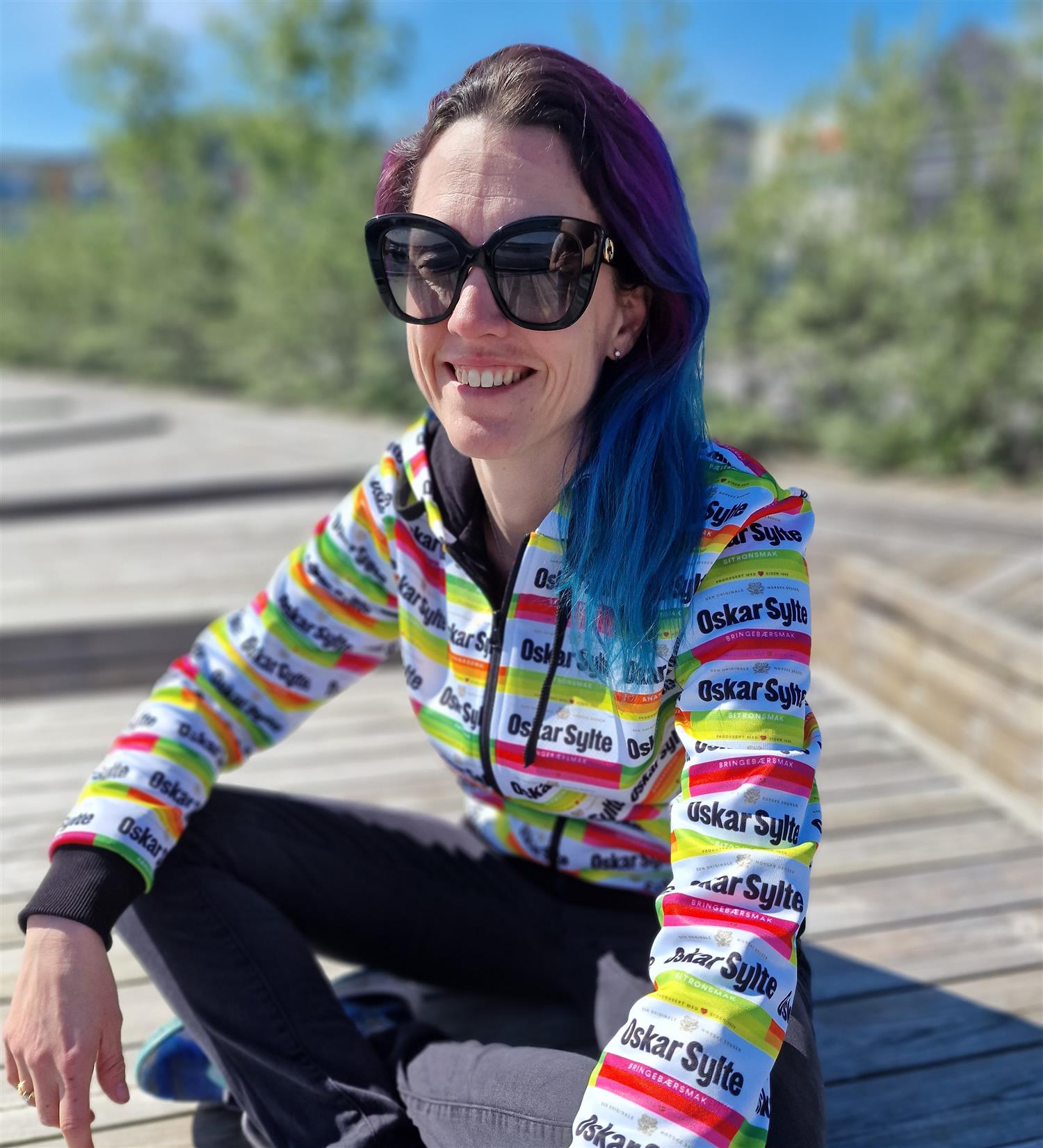 Oskar Sylte Multiprint Hoodie-Genser-Trude Nistad-Aandahls