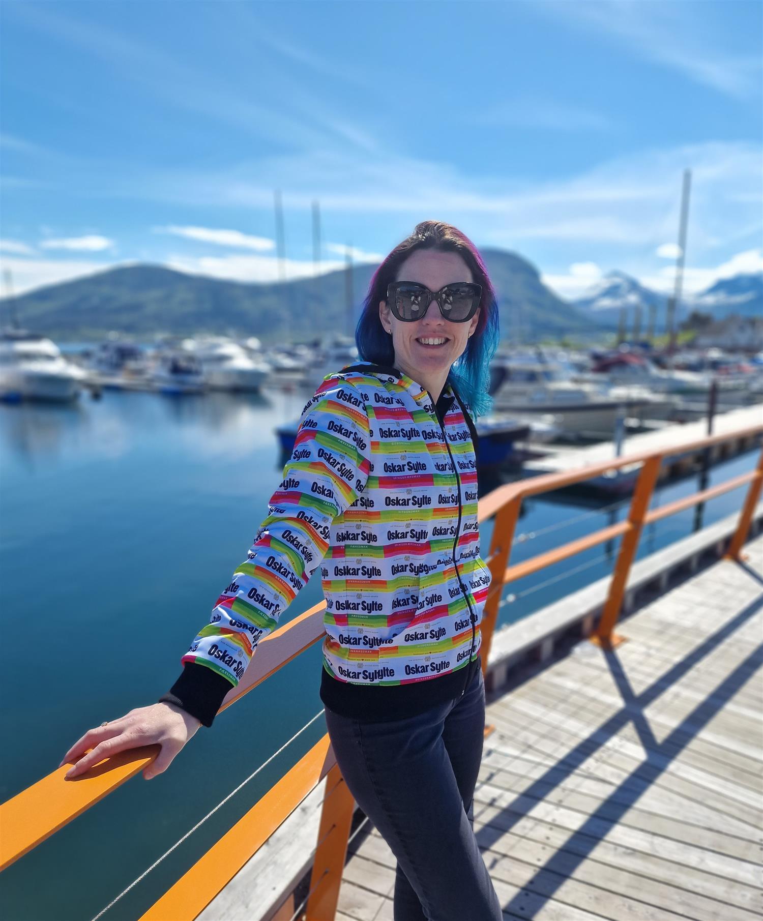 Oskar Sylte Multiprint Hoodie-Genser-Trude Nistad-Aandahls