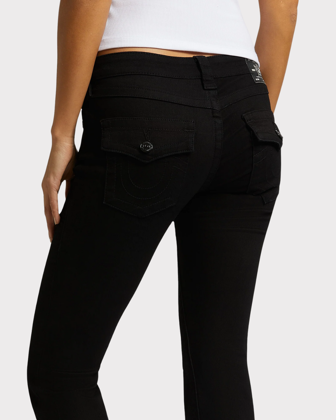 Joey Low Rise Flare-Jeans-True Religion-Aandahls