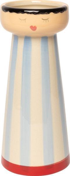 vase, mrs&miss, red/light blue-0 - Interiør-Au maison-Aandahls