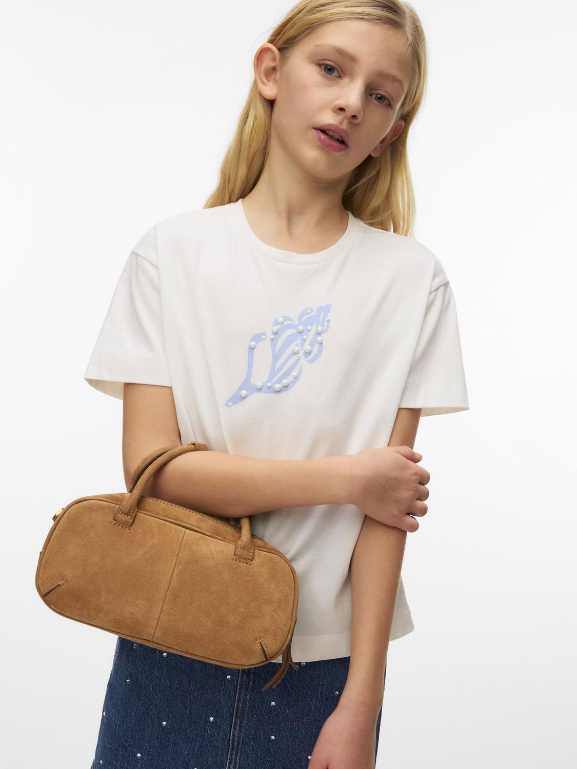 Mette Ss Top-T-shirt-Vero Moda Girl-Aandahls