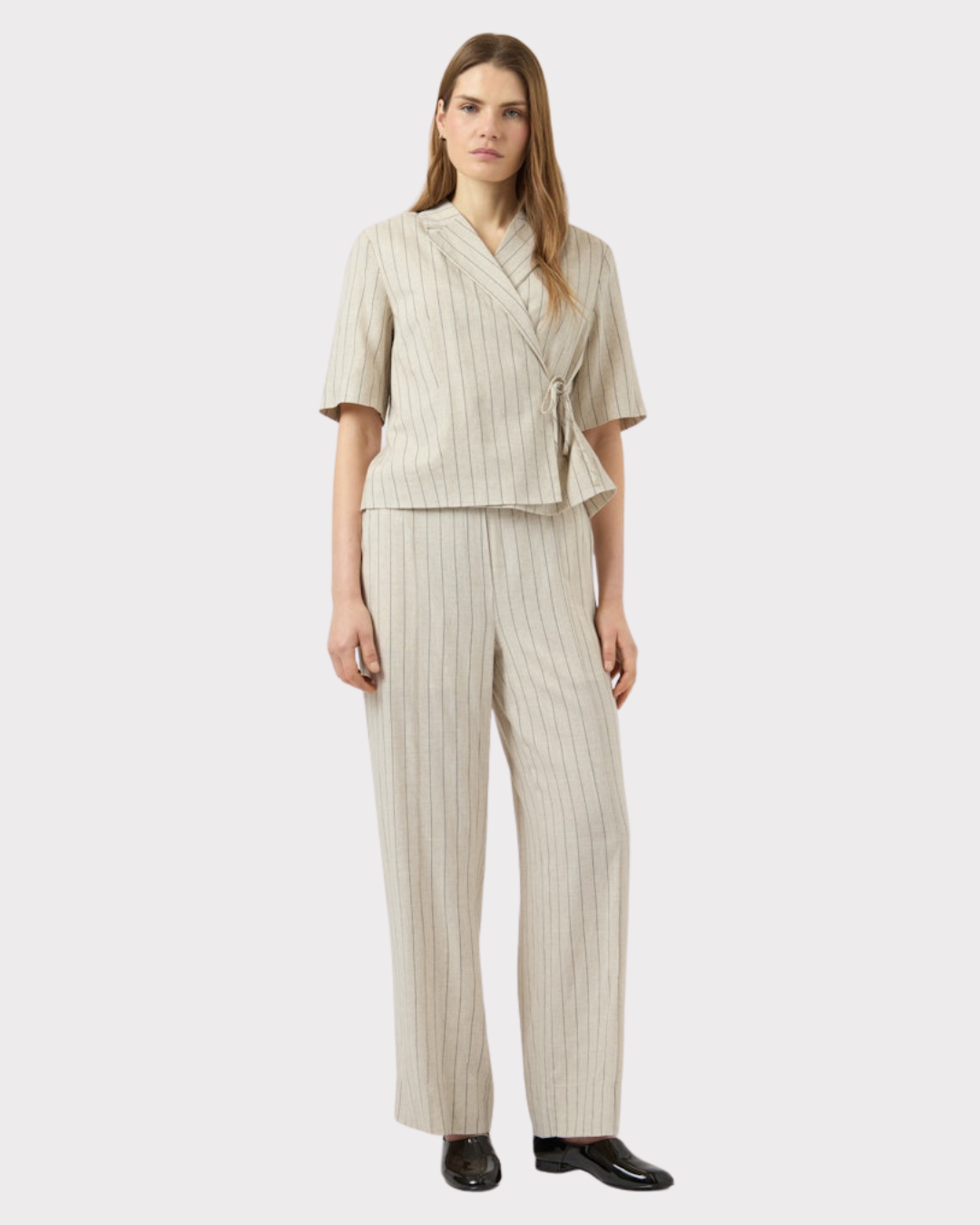 Linura Mw Linen Blend Pant-Bukse-YAS-Aandahls