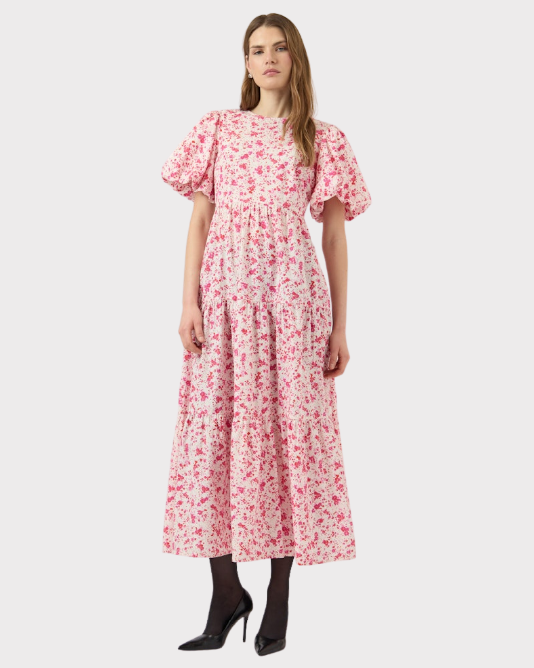 Yascolea Ss Ankle Dress S. Noos-Kjole-YAS-Aandahls