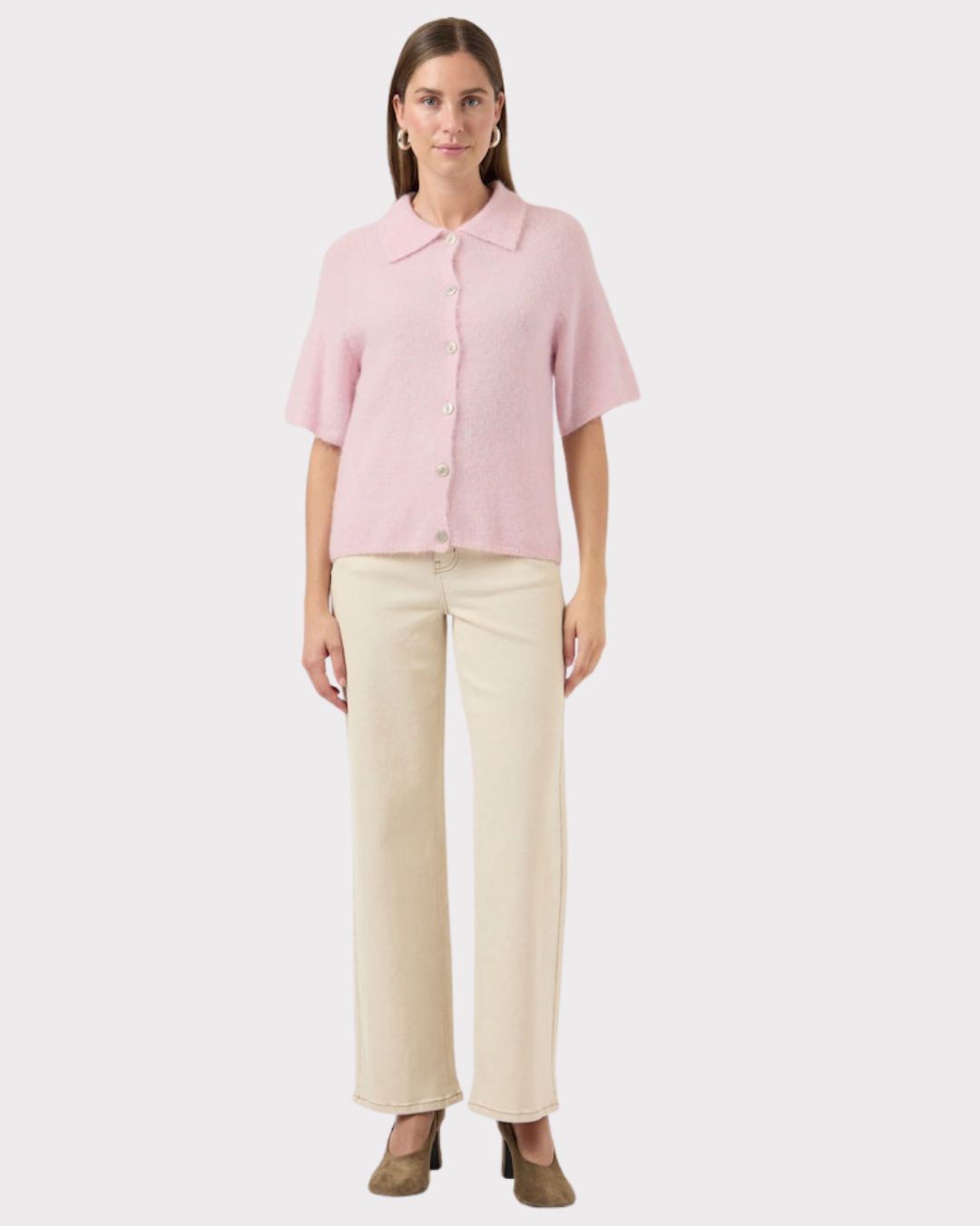 Yasdura 2/4 Knit Cardigan S.-Genser-YAS-Aandahls