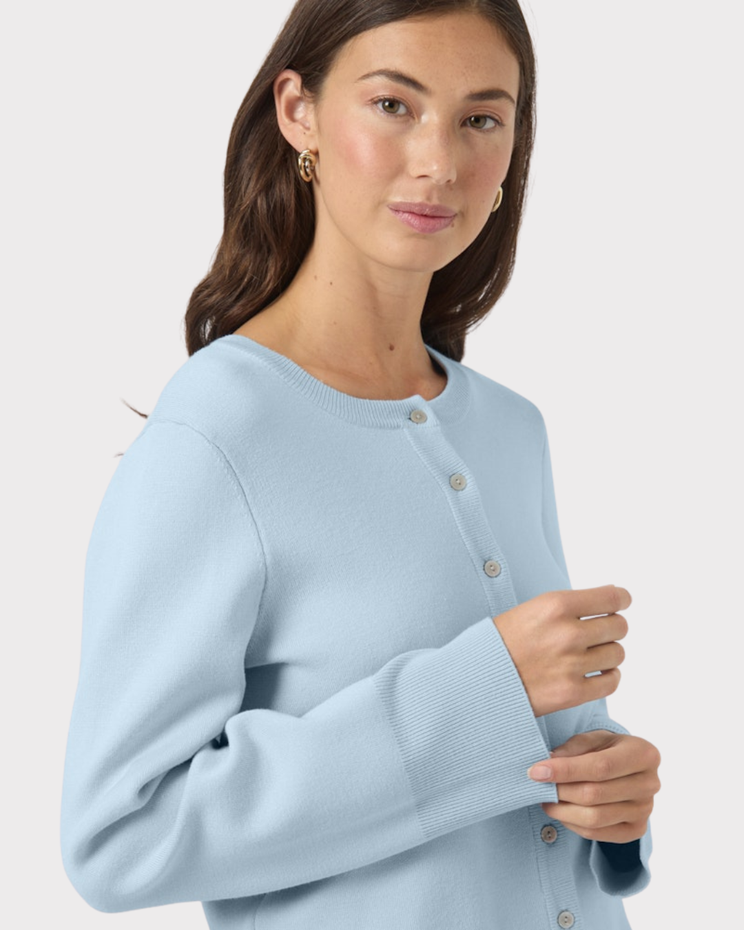 Yaselena Ls Knit Cardigan S. Noos-Cardigan-YAS-Aandahls