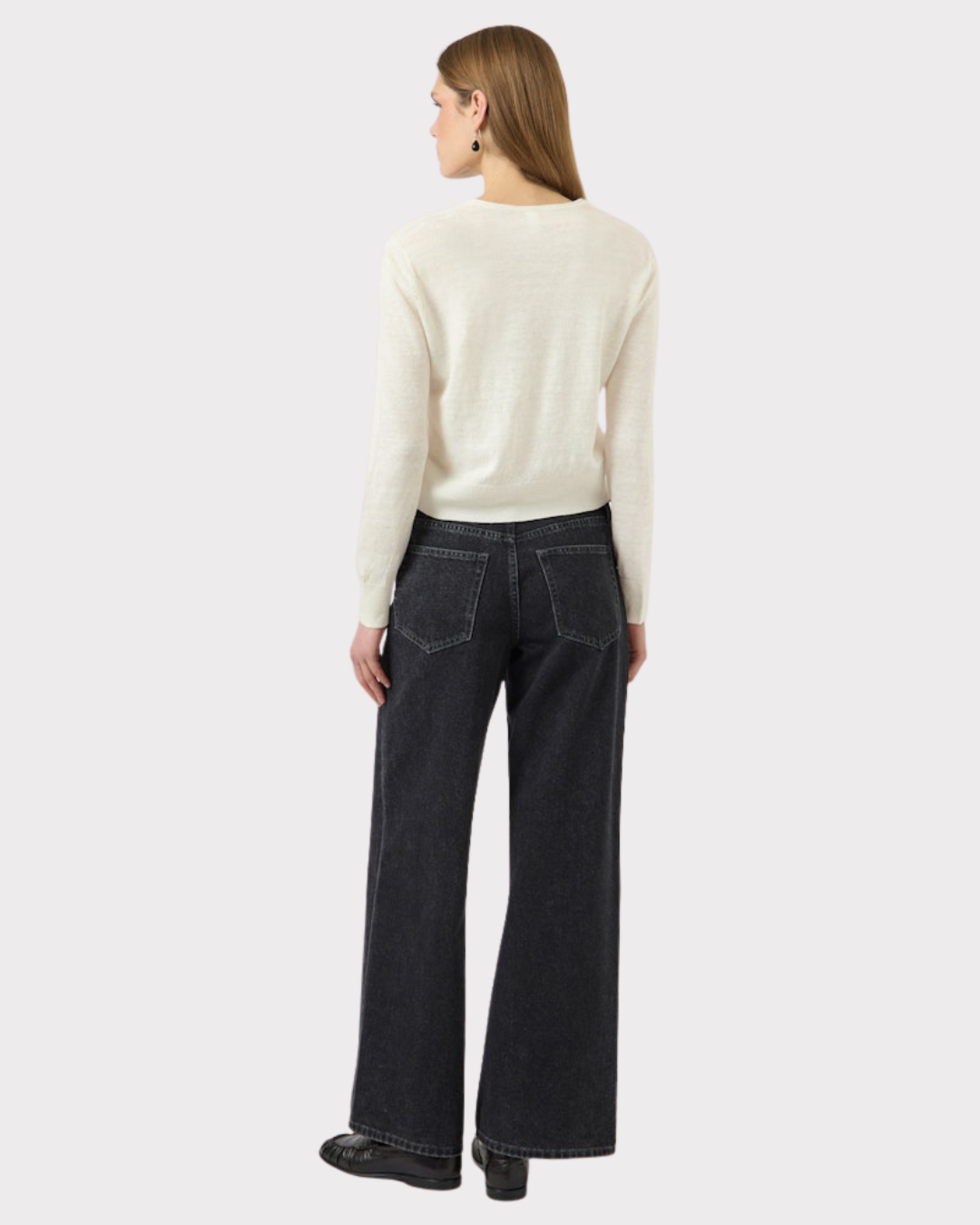 Yaslinnea Ls Knit Linen Cardigan-Genser-YAS-Aandahls