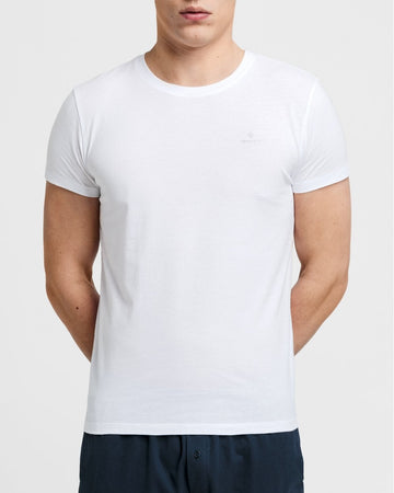 2-pk cotton t-shirt-T-shirt-Gant-Aandahls
