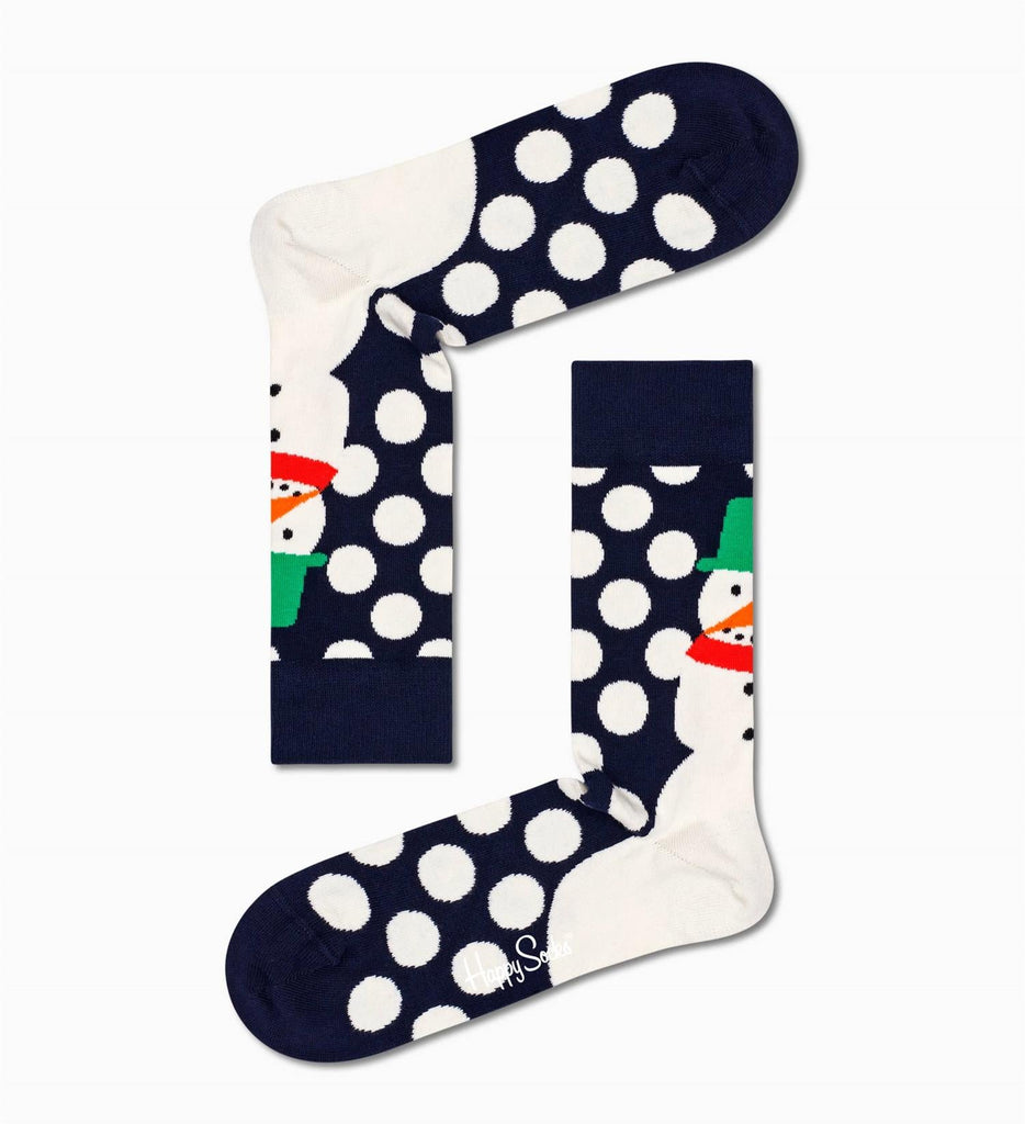 3-PK Snowman Socks-Strømper osv-Happy Socks-Aandahls
