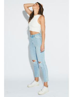 A 94 High Slim Gina Rip-Jeans-Abrand Jeans-Aandahls