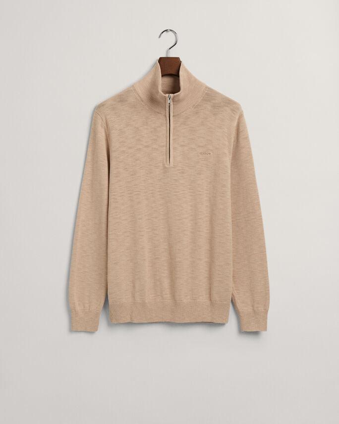 COTTON FLAMME HALFZIP-Strikk-Gant-Aandahls